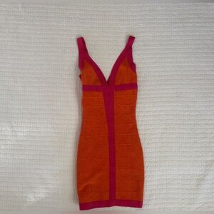 Herve Leger bandage dress